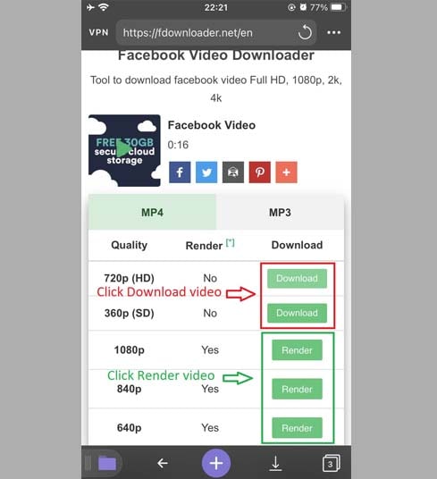 fdownloader on iphone