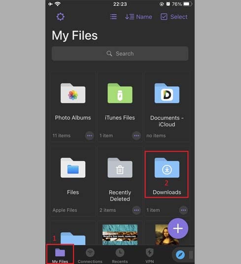fdownloader on iphone